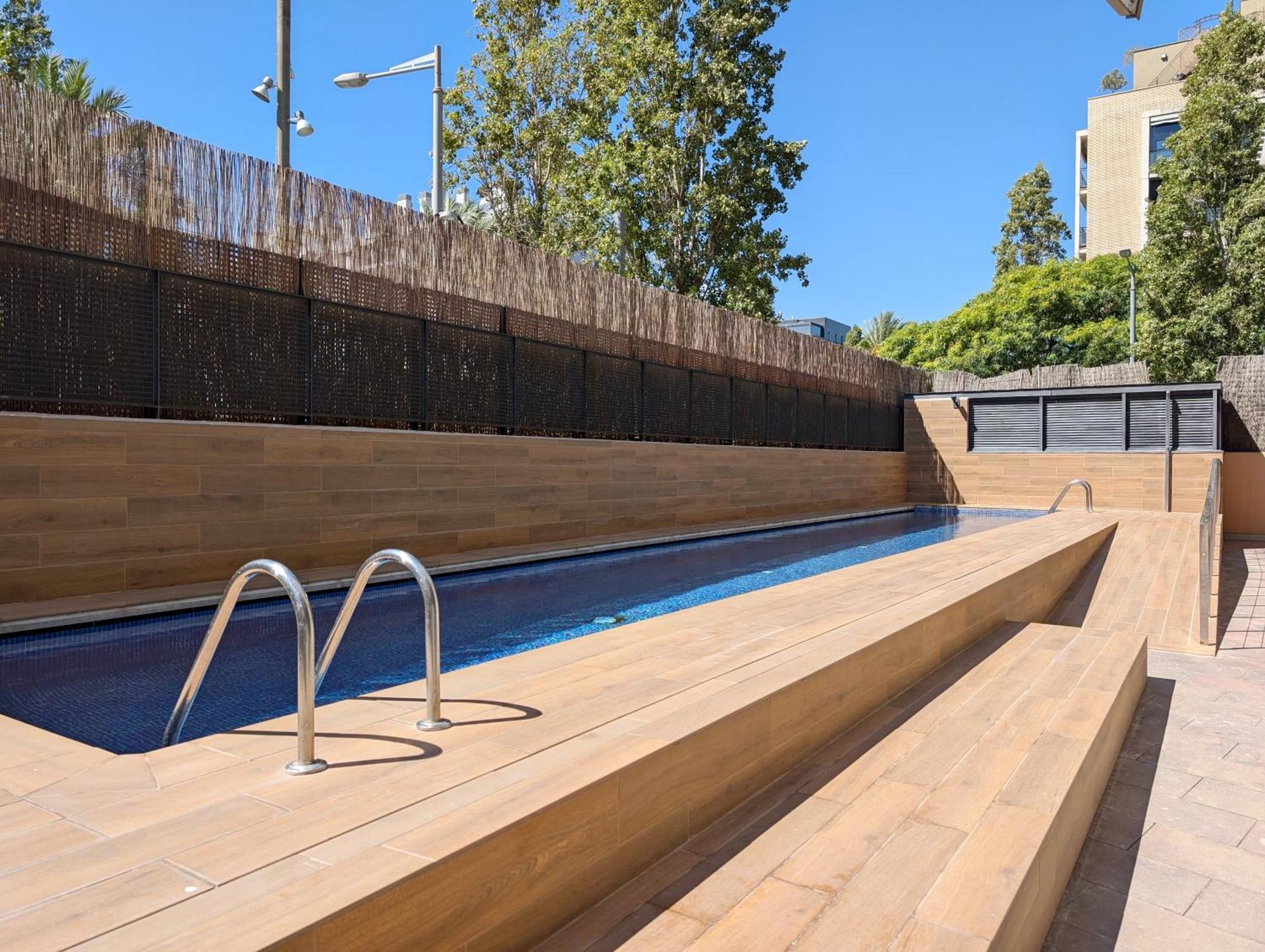 Top Family Forum Barcelona Con Piscina, Parking Y Playa A 5Min Sant Adrià de Besòs Kültér fotó